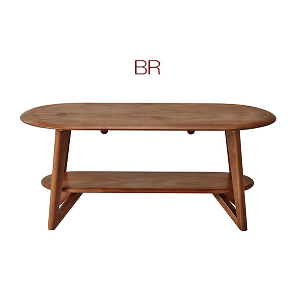 【大感謝祭限定!確率1/2で最大100%ポイントバック】 センターテーブル 幅100 リビングテーブル コーヒーテーブル ナチュラル シンプル おしゃれ (ビッツ 100センターテーブル) [3]