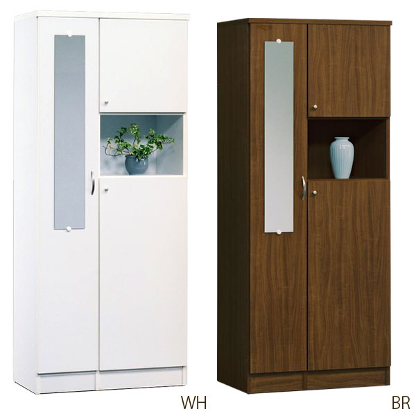 商品説明 サイズ( cm ) 幅75.5×奥行39.5×高さ177 カラー) WH（ホワイト） BR（ブラウン） 仕様 材質：プリント紙化粧繊維板 送料 送料無料 ただし、北海道、沖縄、離島は追加料金がかかります。※ 東北6県へのお届けは、追加送料が発生する場合がございます。お気軽にお問合せ下さい。 ※画像に掲載されている小物等は商品に含まれません。
