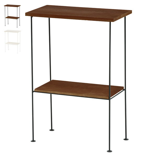 Depot デポ【KR-3841BK/WH】ラック サイドテーブル 棚 花台 フラワースタンド ディスプレイ おしゃれ シンプル ナチュラル