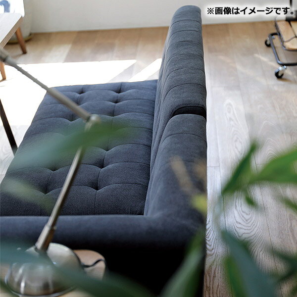 ソファ 【 mild (ミルド) アームソファ (左肘) MLD-LS001L (DBL・GR) 】 椅子 イス 2人掛け 2人用 ソファ 省スペース スタイリッシュ [2]