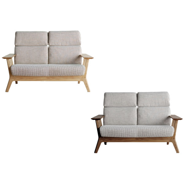 【TALENT タレント ソファ136】受注生産 シンプル 2人掛け 2P 肘 アーム カバーリング カラーが豊富 贅..