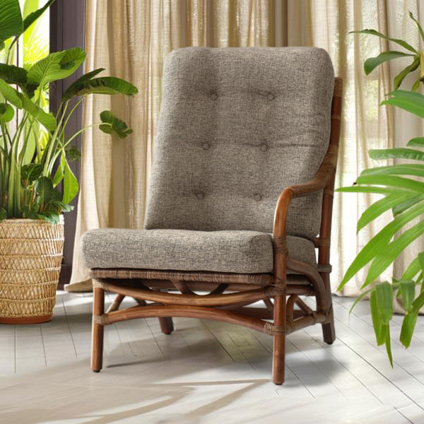 ラタン ソファ 籐家具 アームレスト