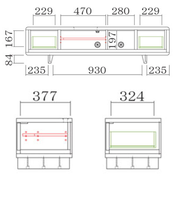 アイルインテリアプランニングのテレビボード テレビ台 TVボード TV台 ローボード ロータイプ おしゃれ モダン 収納家具 SOLON ソロン 150TVB｜アングル3