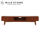 テレビボード MILE STONE TV BOARD テレビ台 TV台 TVボード ローボード 幅175 ナチュラル シンプル(3)