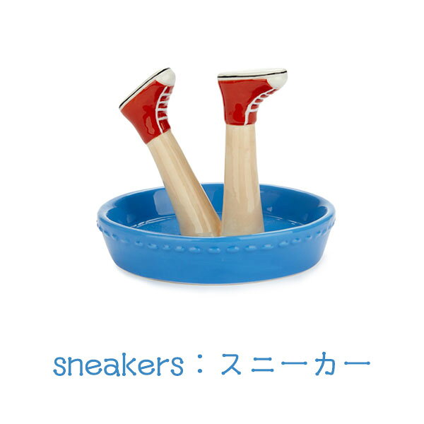 アクセサリー 収納 ディスプレイ おしゃれ かわいい ポップ カラフル 個性 [balviリングフォルダー スニーカー ブルー/トゥーシューズ ピンク/ローラースケート] [3]