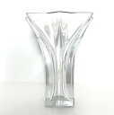 【中古】Baccarat バカラ ブーケ L フラワーベース クリスタルガラス クリア インテリア小物 オブジェ 置物 水さし 花瓶【中古】【55472】