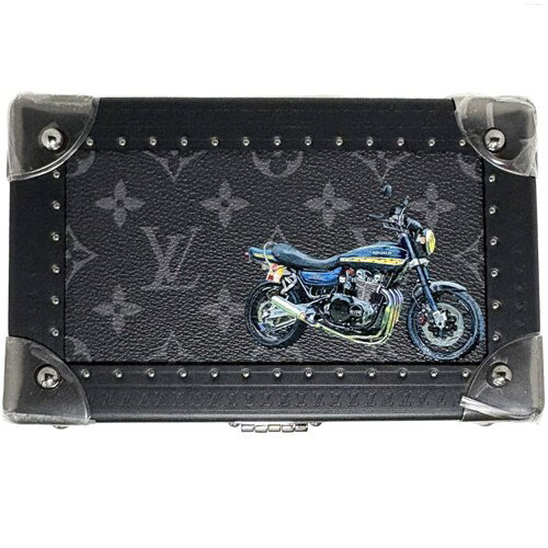 【中古】【新品同様】Louis Vuitton　ルイ・ヴィトン　コフレ　トレゾール20　モノグラム・エクリプス　オーダーペイント　ブランドバッグ　ミニトランク　アクセサリーケース　ジュエリーボックス　コスメ　メイクボックス　小物入れ【中古】【80930】 illbrandshop-10001899 I’ll 楽天市場店 サンプル画像3