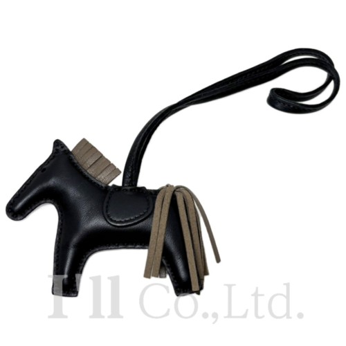 【中古】HERMES　エルメス　ロデオ　PM　チャーム　H064929CAFI　アニョーミロ　ノワール　エトゥープ..