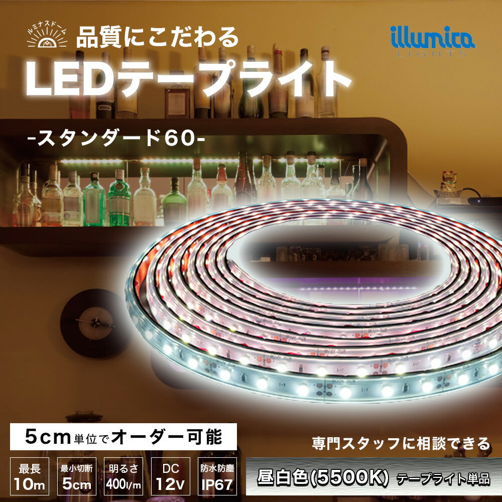 LED ơץ饤  5500K 60 DC 12V ܾ LEDơ ɿ Ĵ    饤 ...