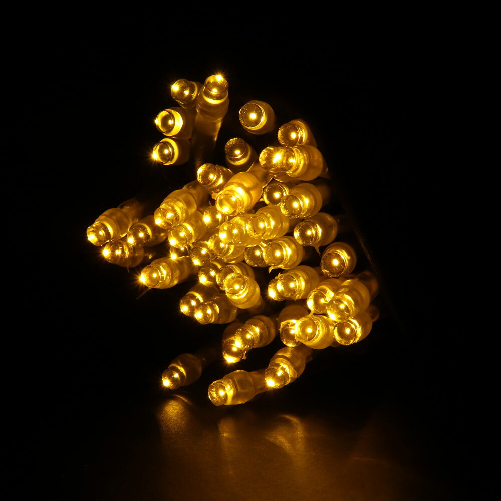 2芯ストリングライト RY2 ブラックコード アンバー色