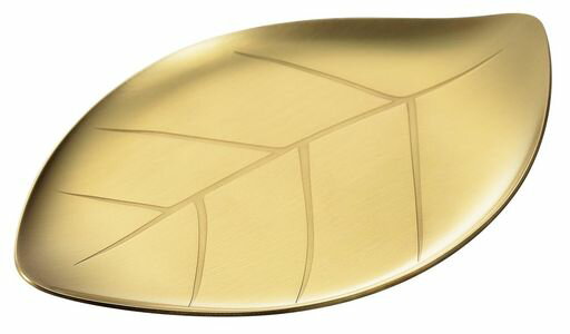 アサヒリーフコースター真鍮製艶消し仕上げ【ギフトパッケージ仕様(化粧箱入り)】