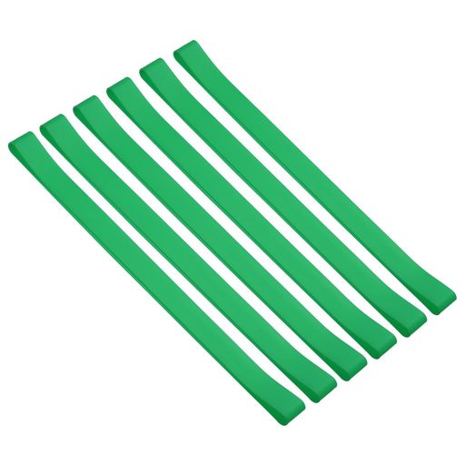 PATIKIL タオルバンド 6個セット エラスティックタオルクリップ ビーチ プール クルーズチェア用 シリコン製ビーチタオルストラップ 緑