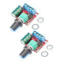 KKHMF2個5AミニDCモータPWM速度コントローラー20kHz3V-35VスピードコントロールLED調光器「国内配送」