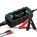 ROYPOWリン酸鉄リチウムイオンバッテリー充電器14.4V3Aバッテリーチャージャートリクルチャージバッテリー活性化LEDランプ逆接続&ショート&過電圧&過電...