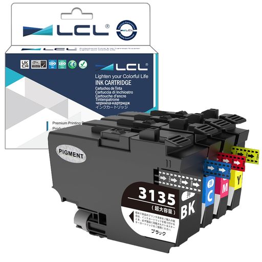 LCL BROTHER用 ブラザー用 LC3135-4PK LC3135 LC3135BK LC3135C LC3135M LC3135Y 顔料 (4色セット ブラック シアン マゼンタ イエロー) 互換インクカートリッジ