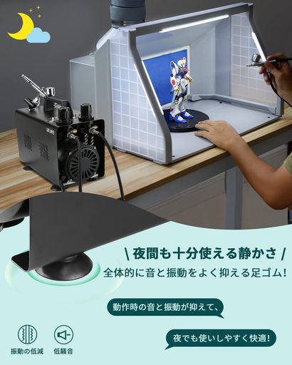 URLIFE HPCUBE型コンプレッサー用ゴム足 防振対策用品