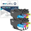 LCL BROTHER用 ブラザー用 LC3139 LC3139C LC3139M LC3139Y (6パック 2シアン 2マゼンタ 2イエロー) 顔料 互換インクカートリッジ(2)
