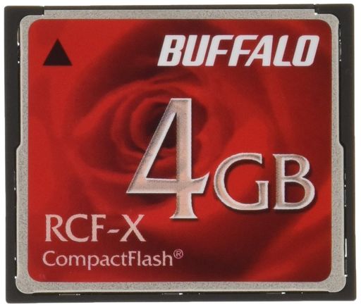 バッファローBUFFALOコンパクトフラッシュ4GBRCF-X4G