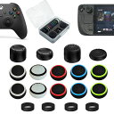 ZHI-NYLLDJSフリークSteamDeck対応Xbox対応コントローラーフリークコントローラースティックカバーアシストリング収納ケース付き(フリーク4個/スティックカバー4個/アシストリング4個)ブラッ…