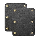 バッグハンドルカバー本革2枚セットバッグ持ち手カバ滑り止めグリップ付きーやわらか汚れや傷を隠す負担を軽減男女兼用メンズレディース