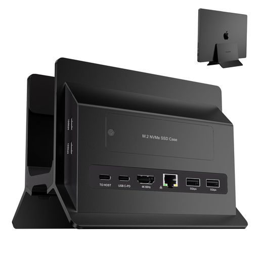 PULWTOP11in1USBCɥå󥰥ơMacbookPro/Airѽ֤Type-Cɤȥɥåηĥɥå1*HDMI4K@60Hz+1*SSDå(ޤޤʤ)+2*USB-A