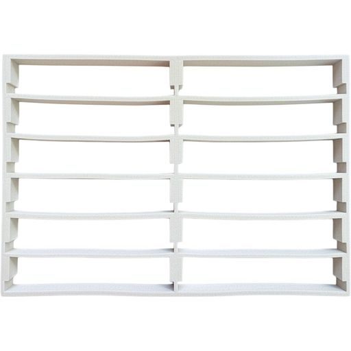 LogifactA4ブックタイプ鉄道模型Nゲージ車両収納ケース交換用20m車両12両収納中敷ウレタンカラー:グレー296mmx201mmx20mmMO005模型の箱MIWA