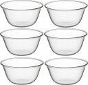 IWAKI(イワキ) 耐熱ガラス スイーツカップ ヨーグルト 170ML ×6個セット KBT943