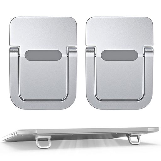 ノートパソコンスタンドpcスタンドパソコンスタンド2個入りノートパソコン用見えないスタンド亜鉛合金..