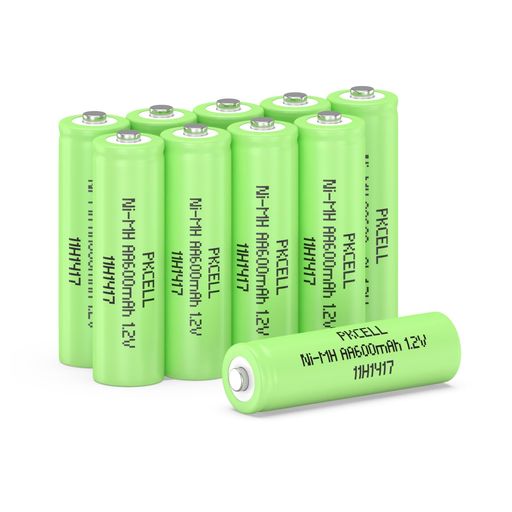 PKCELL単3形10個充電式ニッケル水素電池ソーラー充電池 PKCELL単3形10個充電式ニッケル水素電池ソーラー充電池