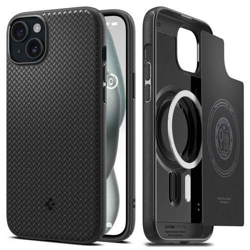 【17年社歴の技術力】SPIGEN IPHONE 15 ケース MAGSAFE 耐衝撃 薄型 ストラップホール 軽量 さらさら 米軍MIL規格取得 2重構造 レンズ保護 指紋防止 擦り傷防止 マット仕上げ ワイヤレス充電対応 マグ・アーマー マグフィット 【17年社歴の技術力】SPIGEN IPHONE 15 ケース MAGSAFE 耐衝撃 薄型 ストラップホール 軽量 さらさら 米軍MIL規格取得 2重構造 レンズ保護 指紋防止 擦り傷防止 マット仕上げ ワイヤレス充電対応 マグ・アーマー マグフィット