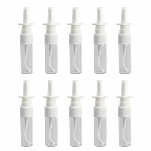 ZHEJIA鼻スプレーボトル【10個セット】点鼻スプレーボトル20ml透明空容器スプレーボトルフォームポンプボトル小分けボトルスプレー容器漏れ防止シャンプー旅行...