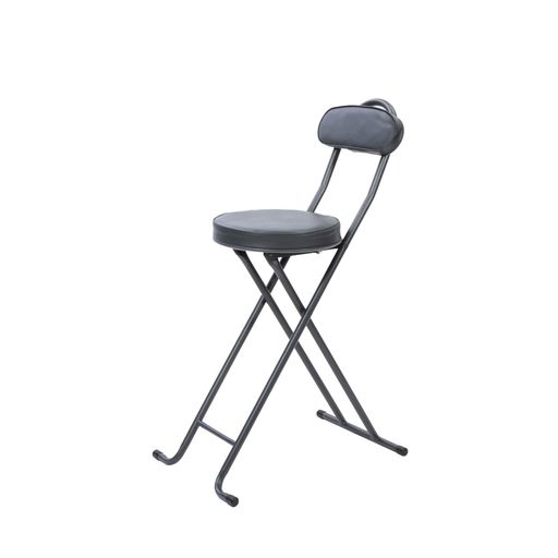 【チェア・リビング・椅子・パイプ椅子】武田コーポレーション(Takedacorporation)ブラック37x56.5x86c..