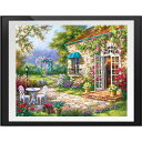 LEADINTOP ダイヤモンドアート セット 風景 40X30CM モザイクアート 全面貼り付け ダイヤモンド塗装 ダイアモンドビーズ 人気 ビーズアート ビ...