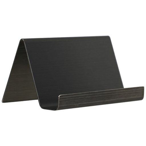 Lurroseカードスタンド名刺立てショカードスタンドステンレス製名刺スタンド名刺入れ美容院价格卡1個入り()