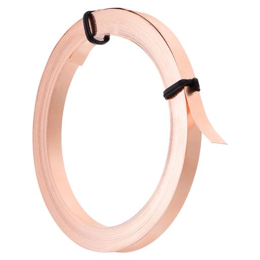 PATIKIL6M純銅線32ゲージフラット銅宝石ワイヤー幅5mm曲げられるビーズワイヤー宝石作りDIYクラフト用..