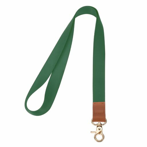 [PATIKIL]ネックストラップ1セットロングIDバッジストラップロブスタークラスプ付き教師用女性男性キーチェーンストラップ財布キーIDカードホイッスル用ダーク緑