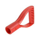 METALLIXITY シャベルDグリップハンドル シャベルの交換用ハンドル ショベルハンドル 30MM 1個 PVC スノー 家庭用園芸用具 レッド