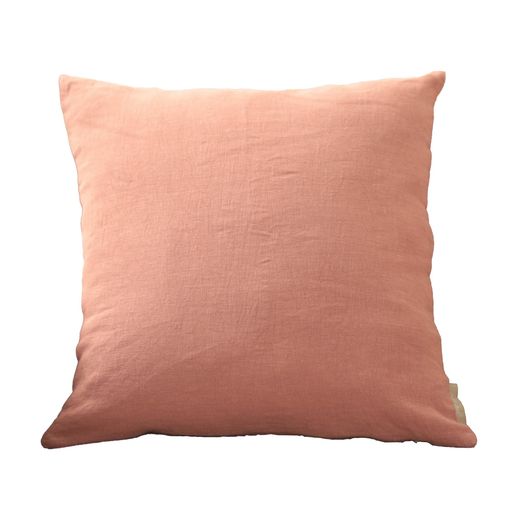 ジュビリー(JUBILEE) 洗いざらし 天然麻 100% ストーンウォッシュ クッションカバー 45×45CM F 【 WOOD ROSE 】 ジュビリー(JUBILEE) 洗いざらし 天然麻 100% ストーンウォッシュ クッションカバー 45×45CM F 【 WOOD ROSE 】