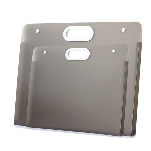 プラスチックアートポートフォリオ大きなアートポートフォリオハンドル付き防水ポートフォリオフォルダ..