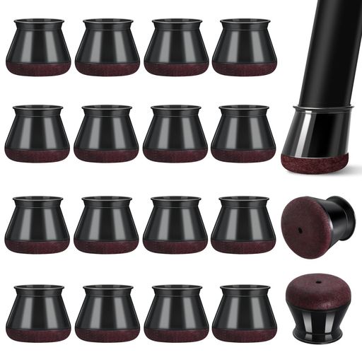 椅子脚カバー椅子の足キャップイス脚カバーシリコン家具足傷防止防音丸脚四角脚兼用傾斜した足適用フェ..