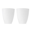 PATIKIL4.5”高さ3.9”直径1.7”フィッター付きプラスチック製ランプシェード2個セットLEDフロアランプやテーブルランプためプラスチック製ランプシェード交換用カバーホワイトカラー