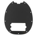 Musiclily9穴MusicmanStingrayベース用ピックガード、3プライブラック