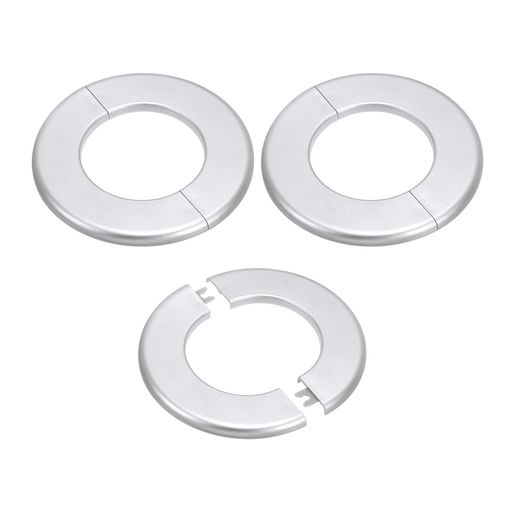 PATIKILウォールキャップエアコン配管カバー穴塞ぎウォールパネルドレンキャップ水管蛇口装飾用78mm3個シルバー