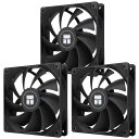 THERMALRIGHT TL-C12C CPUファン 120MMケースクーラー、4ピンPWM静音コンピュータファン、S-FDBベアリング付き、最大1550RPM冷却ファン(3個)(2)