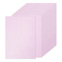 PATIKIL 40枚 ライトピンク グリッターカードストックペーパー A4 250GSM 長方形プレミアムスパークリーペーパークラフトカードストックペーパー ...