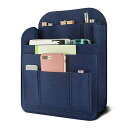 NEWSEEGO 高級バッグインバッグ リュック インナーバッグ フェルト A4 B4 B5 縦 化粧ポーチ 縦型 自立 IPAD 小物収納ポーチ 防水 軽量 ...