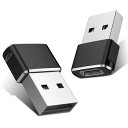 BASESAILOR USB CメスからUSBオス変換アダプター 2パック、が対応可能 IPHONE 16 15 14 13 12 MINI PRO MAXミニプロマックス、AIRPODS 3 IPAD 10 AIR、SAMSUNG GALAXY(2)