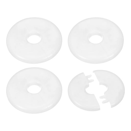 PATIKILウォールキャップエアコン配管カバー穴塞ぎウォールパネルドレンキャップ水管蛇口装飾用16.5mm4個ホワイト