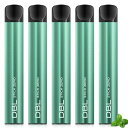 DBL電子タバコ使い捨て持ち運びシーシャミントアイス5本入り7500回吸引可能VAPEベイプ大容量禁煙パイポ爆煙水蒸気タバコ禁煙サポートニコチンなしタールなしSTICKZEROシリーズ