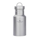 BOUNDLESS VOYAGE チタン 水筒 ボトル 超軽量 直飲み 広口 水筒 登山 ボトル 自転車 スポーツ マグボトル アウトドア キャンプ 焚き火 ボ...